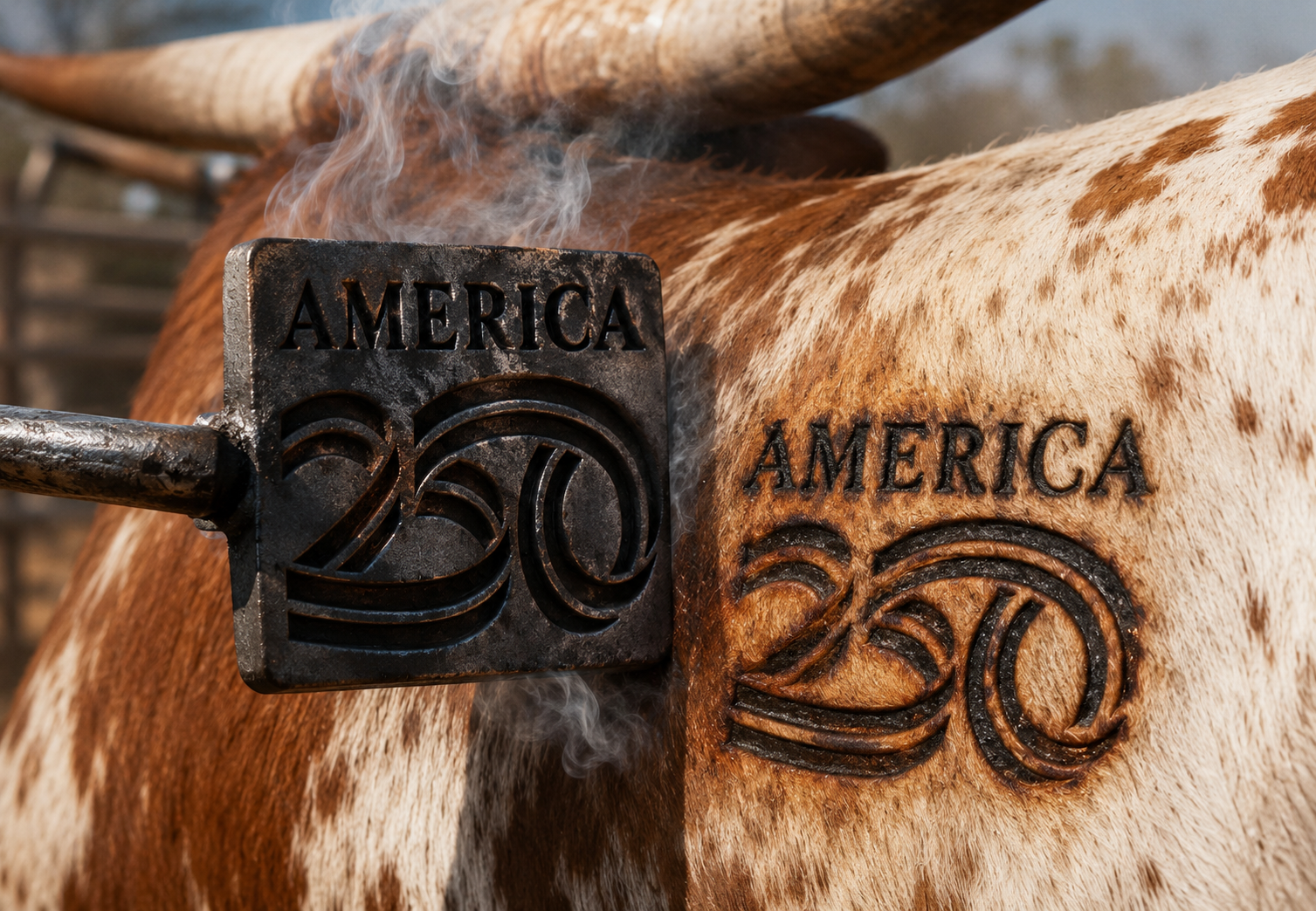 America First Texas style graphic