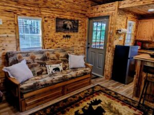 Bear Cabin interior