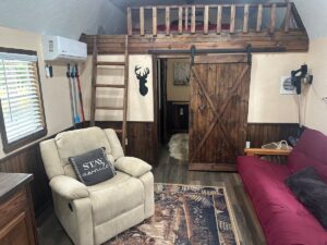Deer Cabin living room